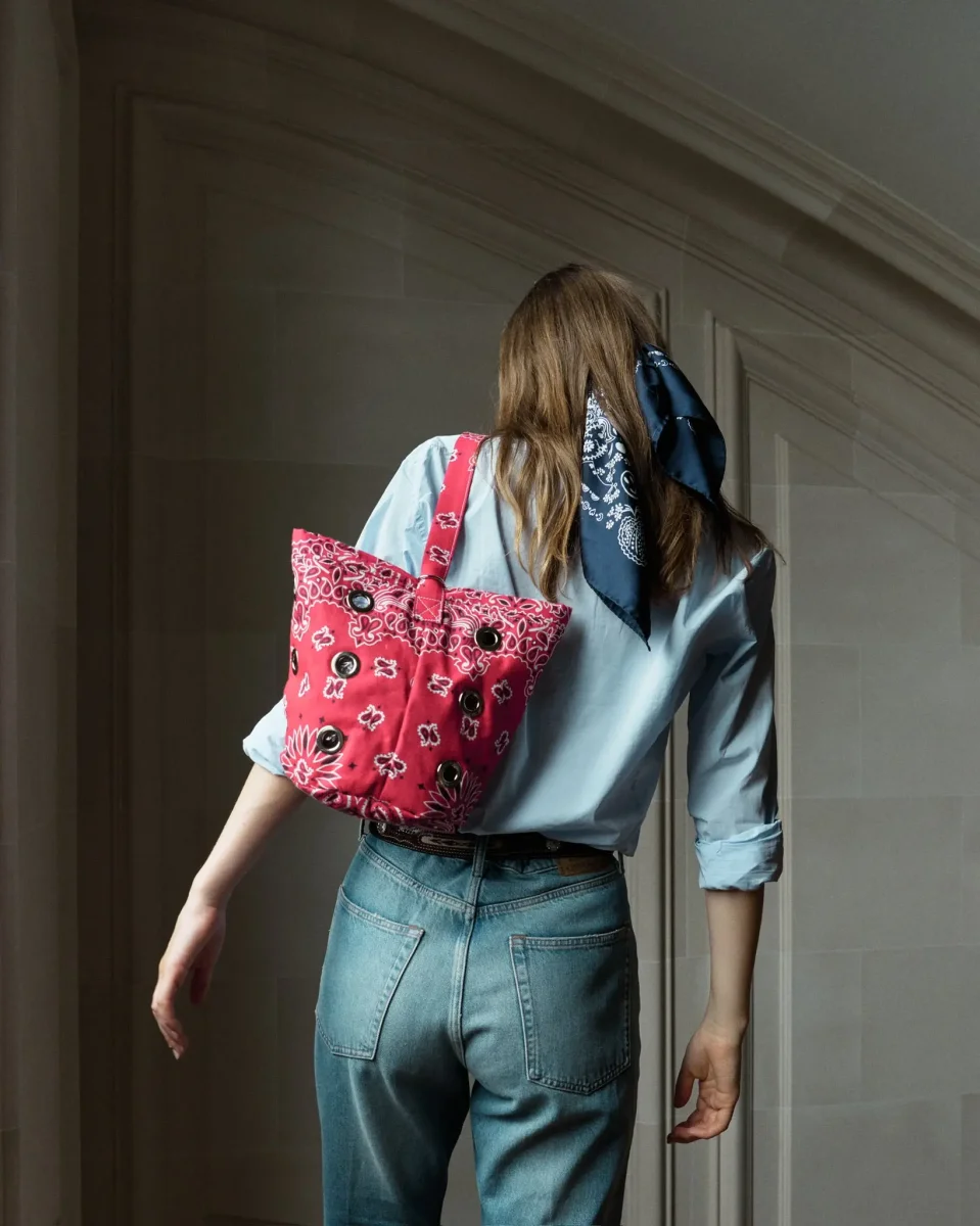 Sac Seau Œillets - All Real Red – Image 4