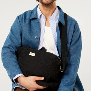 Sauval le city bag - Coton recyclé noir