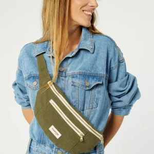 Orsel le sac banane - Coton recyclé Kaki