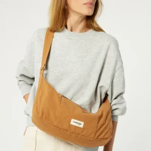 Mini Charlot le sac Crossbody - Coton Recyclé Camel