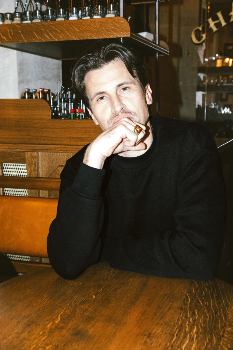 Belleville le sweat - Coton recyclé Noir – Image 5