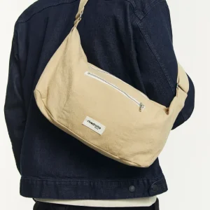 Mini Charlot le sac Crossbody - Coton Recyclé Beige