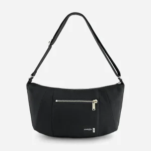 Mini Charlot le sac Crossbody - Polyester recyclé Noir