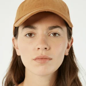 Colette la casquette - Coton recyclé Camel