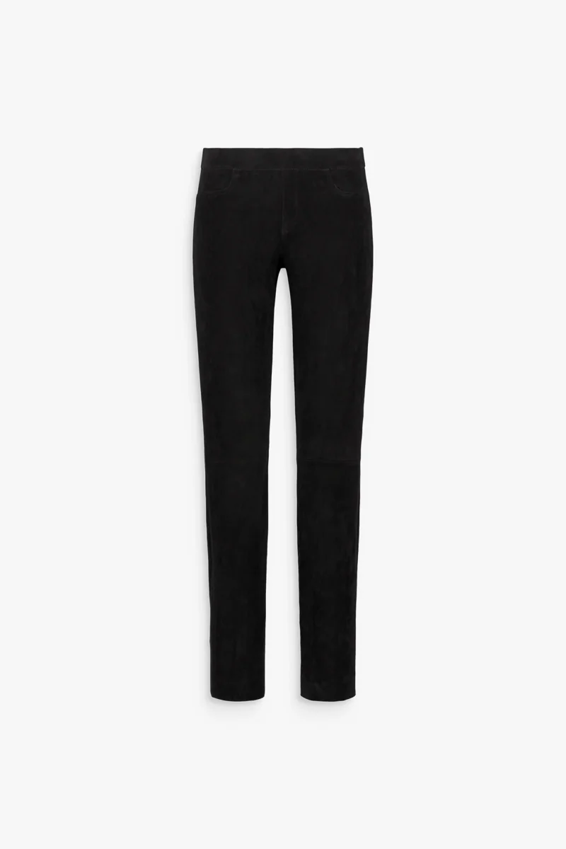 Pantalon en daim noir – Image 2
