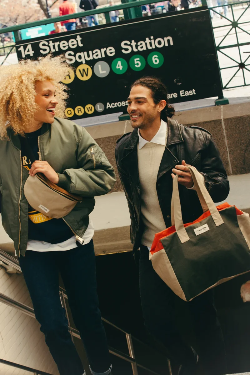 SECOND SOUFFLE │ Célestins le sac 24 heures - Coton recyclé ciré "Queens" – Image 5