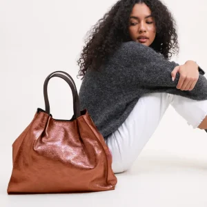 Sac cabas ETHEL METAL - Bronze