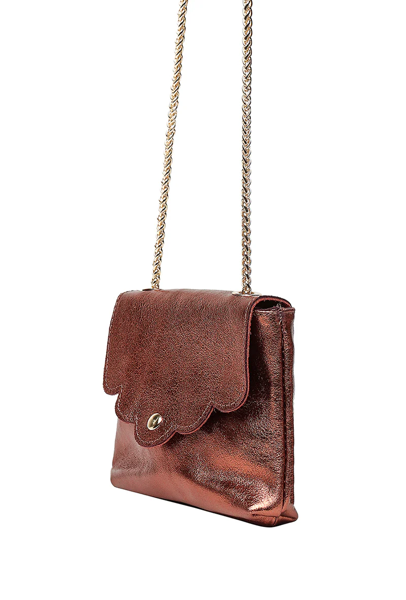 Sac Pochette MINI PIA METAL - Bronze – Image 5