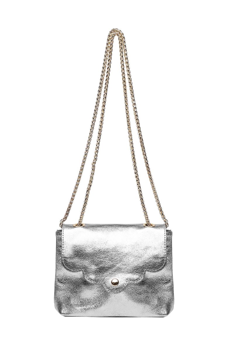 Sac Pochette MINI PIA METAL - Argent – Image 6