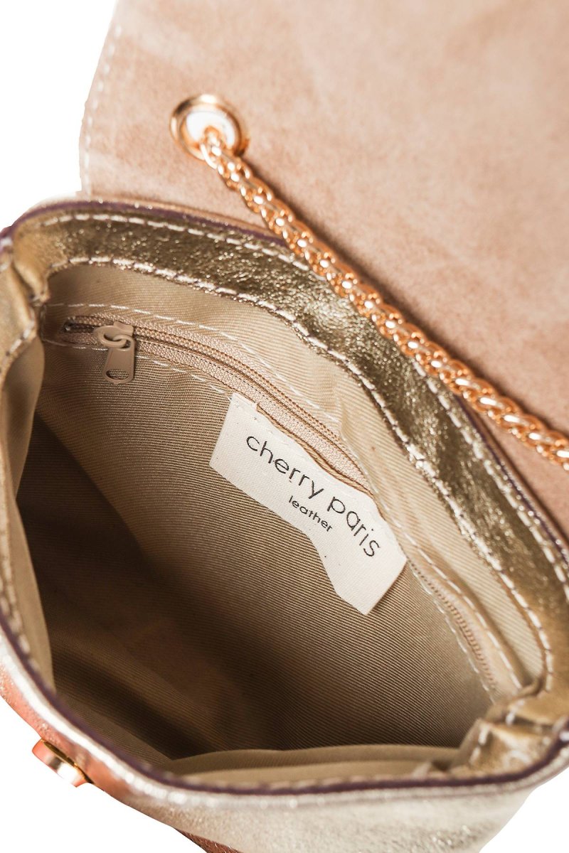 Sac Pochette MINI PIA METAL - Doré – Image 6