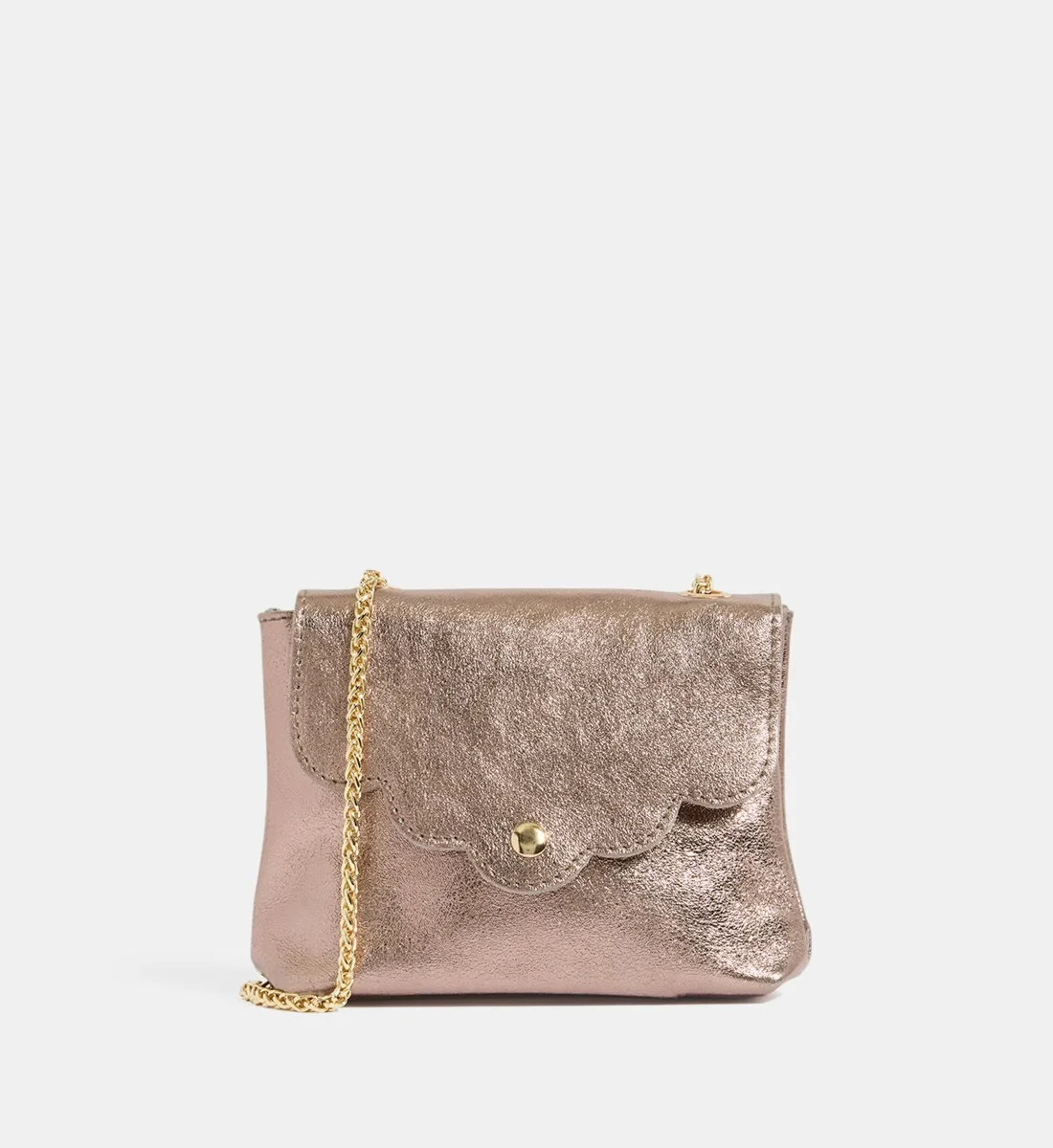Sac Pochette MINI PIA METAL - Etain – Image 6