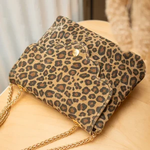 Sac MINI PIA LEOPARD - Léopard taupe