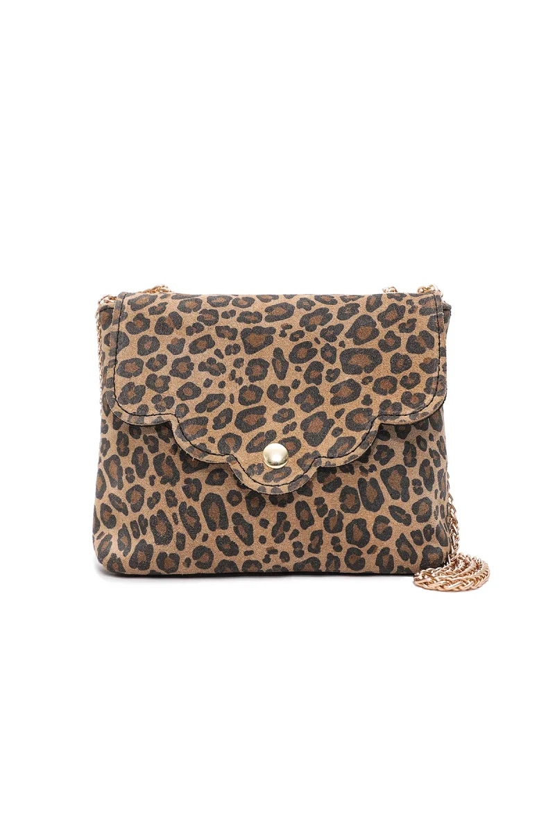 Sac MINI PIA LEOPARD - Léopard taupe – Image 5