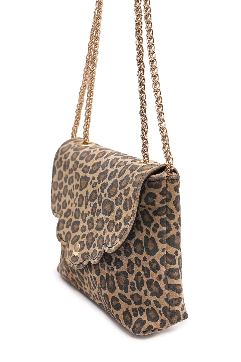Sac MINI PIA LEOPARD - Léopard taupe – Image 7