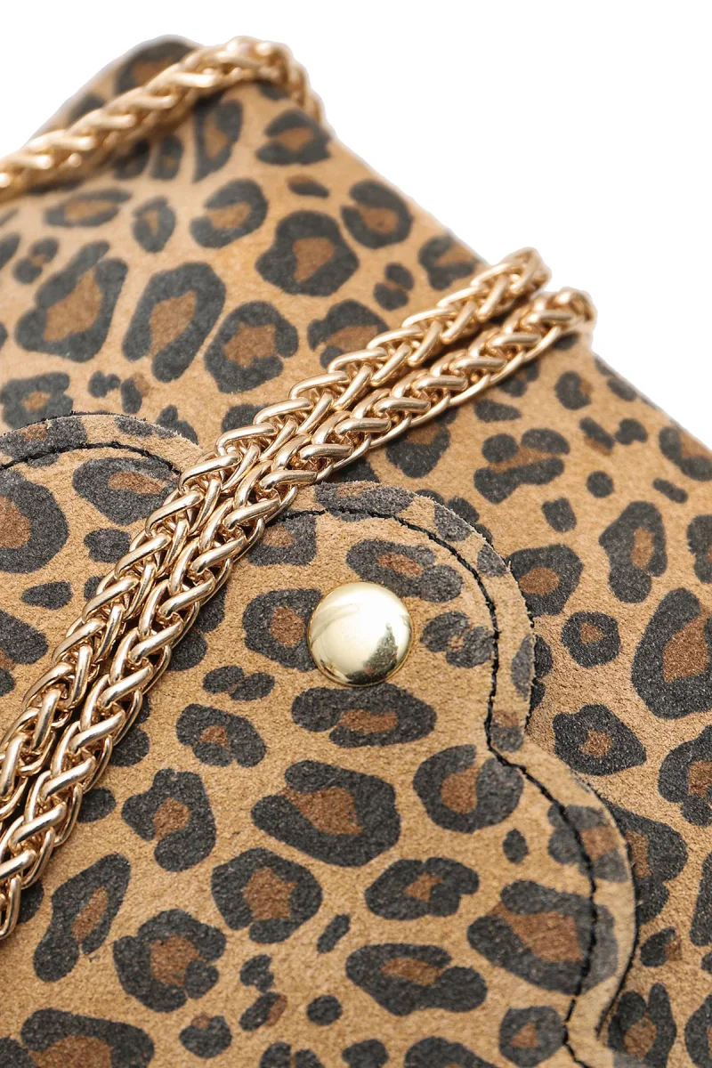 Sac MINI PIA LEOPARD - Léopard taupe – Image 8