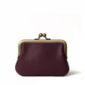 Porte-monnaie sac DALLA GRAINÉ - Bordeaux