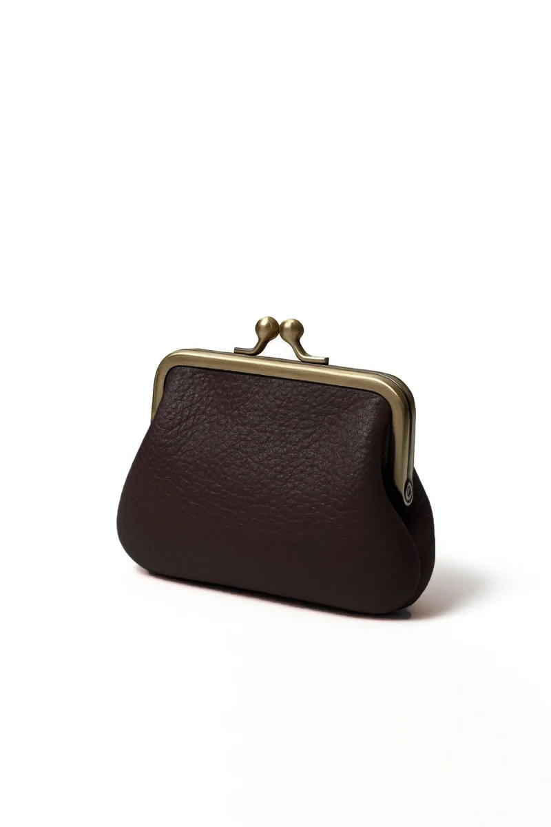 Porte-monnaie sac DALLA GRAINÉ - Chocolat – Image 3