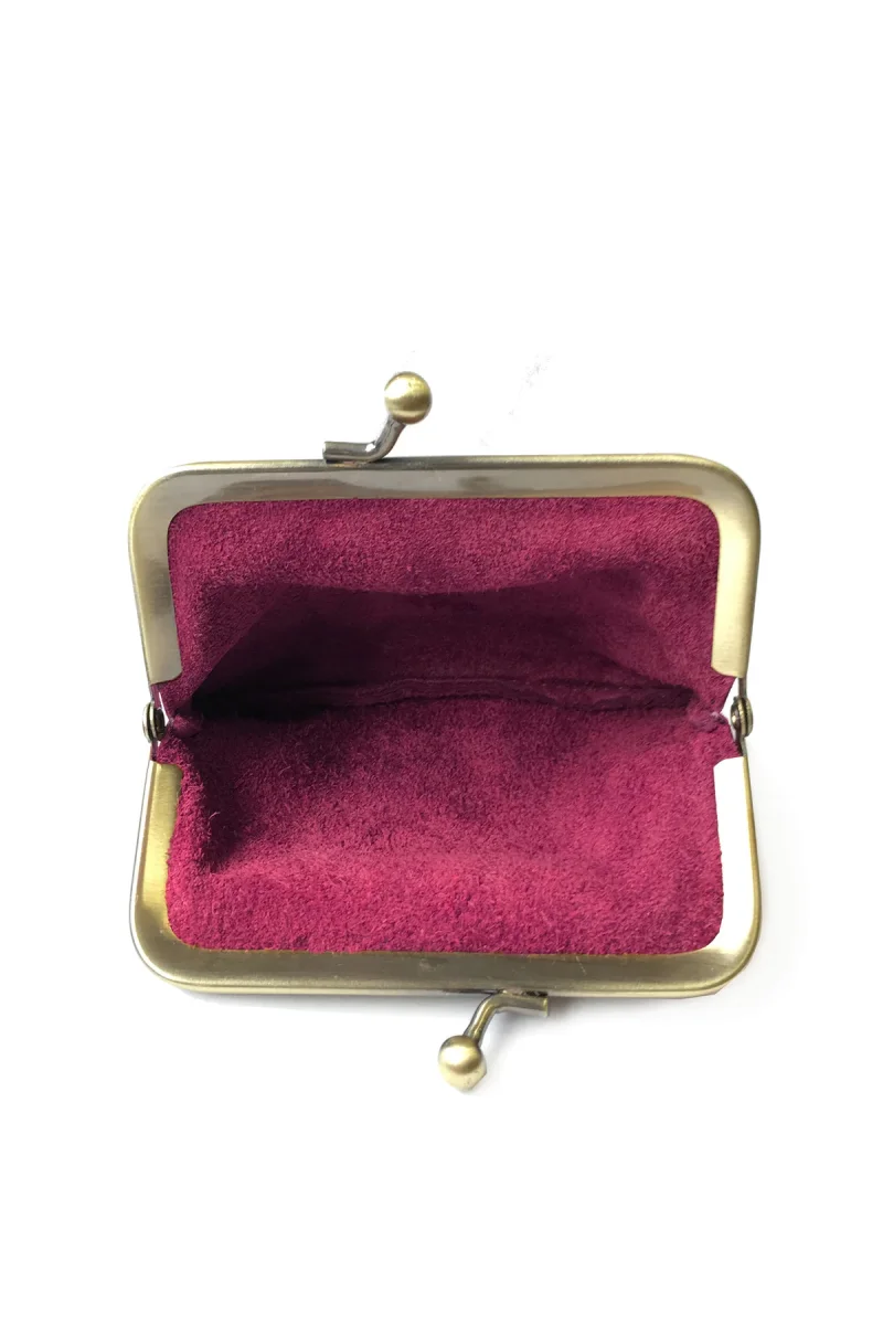 Porte-monnaie sac DALLA GRAINÉ - Fucshia – Image 4