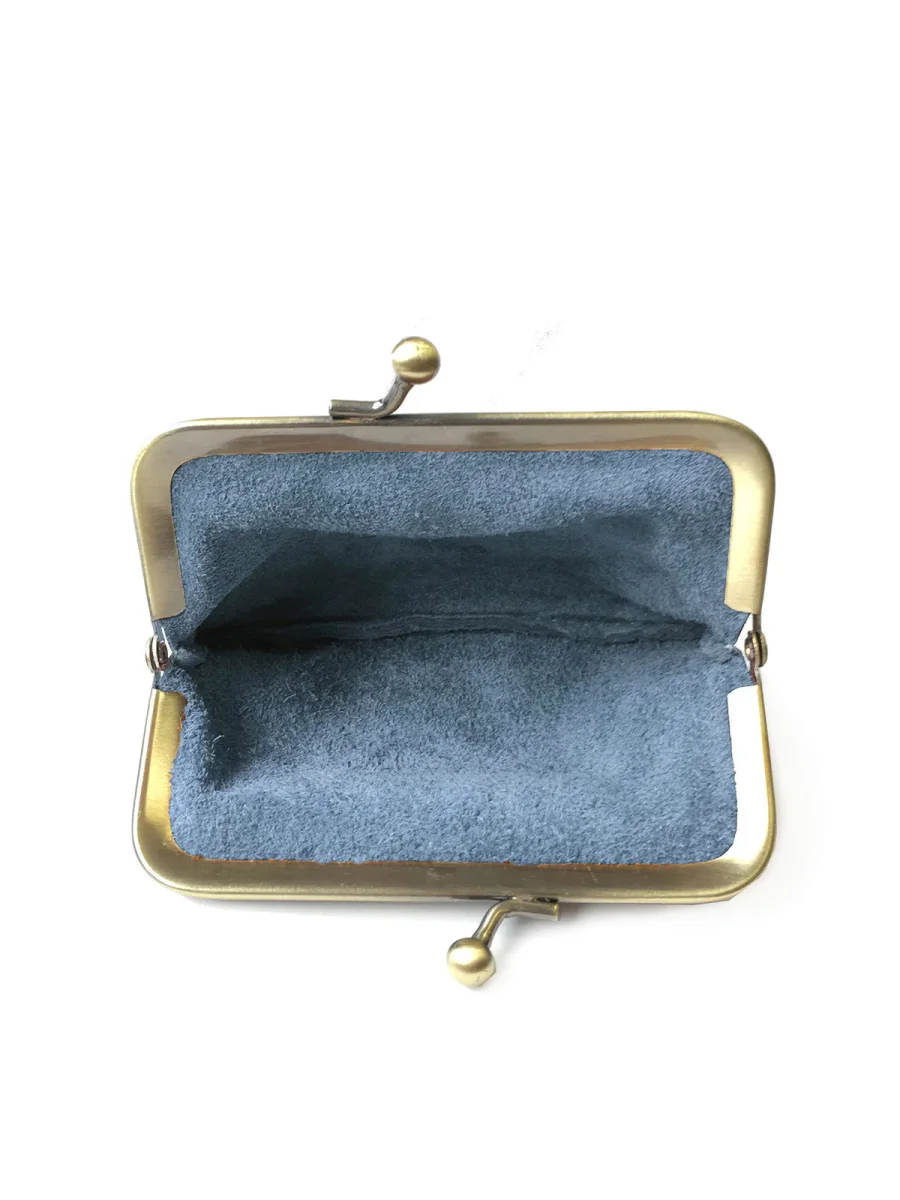 Porte-monnaie sac DALLA GRAINÉ - Jean – Image 4