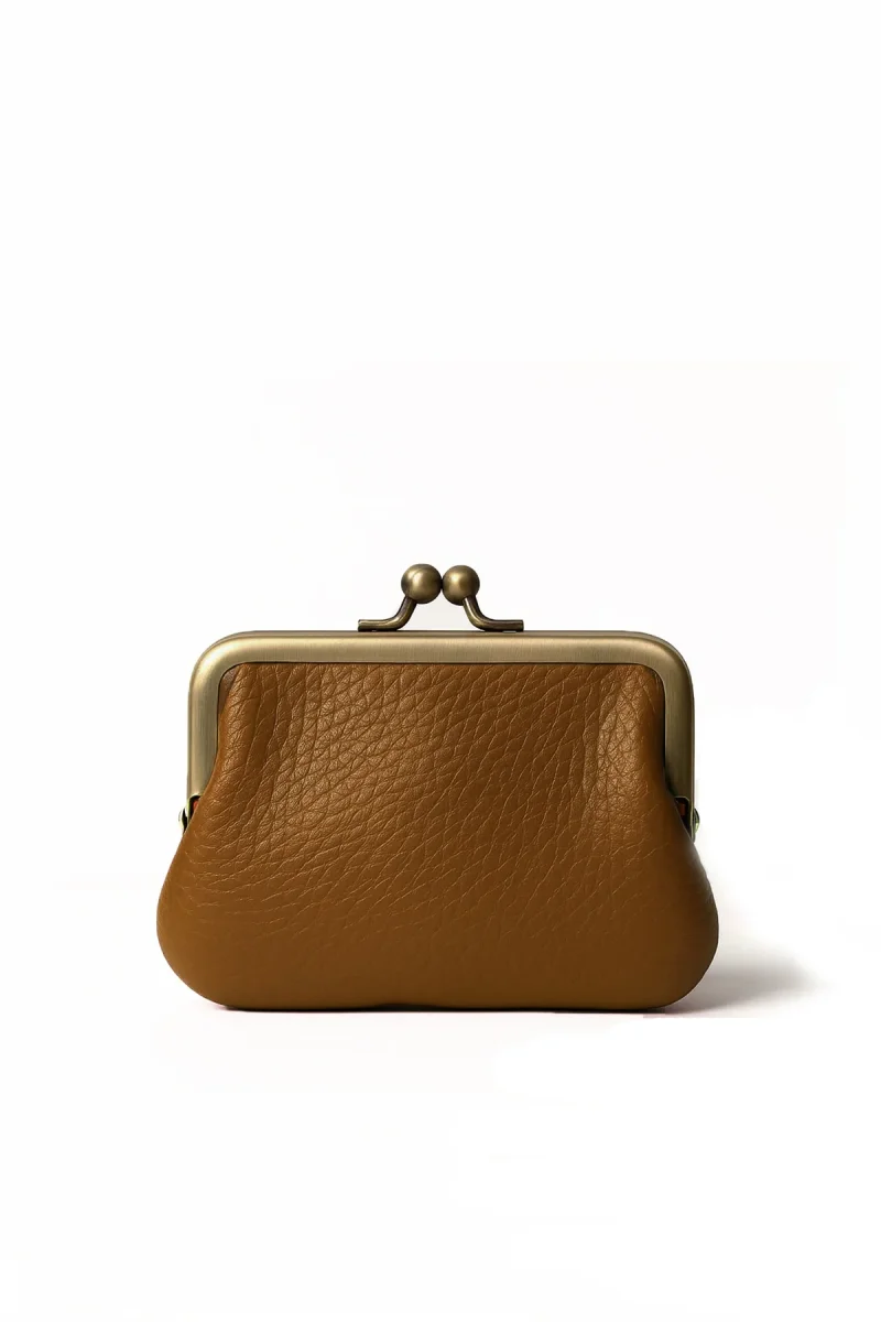 Porte-monnaie sac DALLA GRAINÉ - Moutarde – Image 2