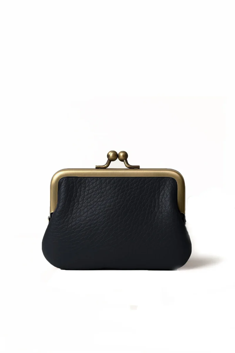 Porte-monnaie sac DALLA GRAINÉ - Noir – Image 2