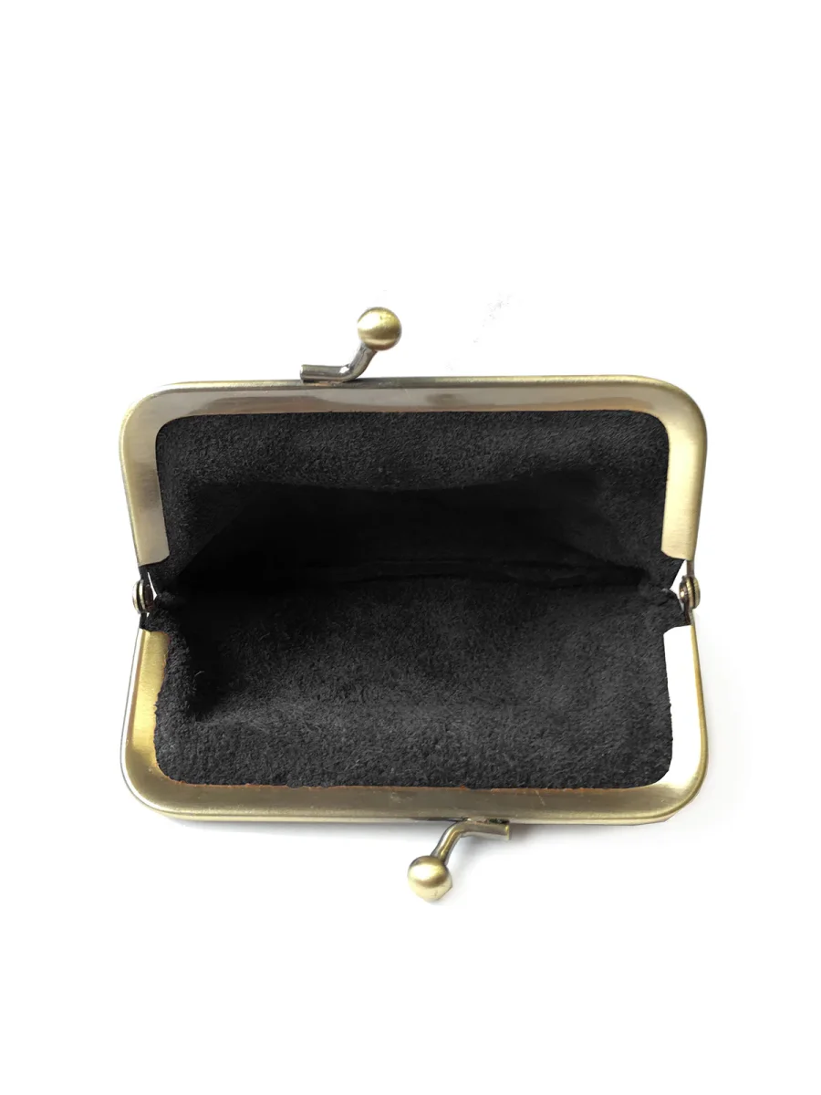 Porte-monnaie sac DALLA GRAINÉ - Noir – Image 4