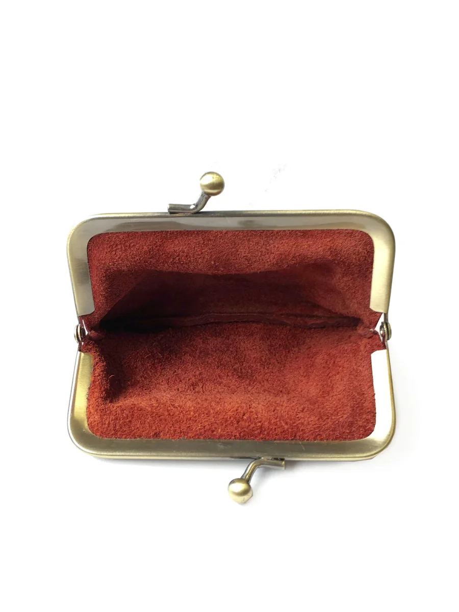 Porte-monnaie sac DALLA GRAINÉ - Rouille – Image 4