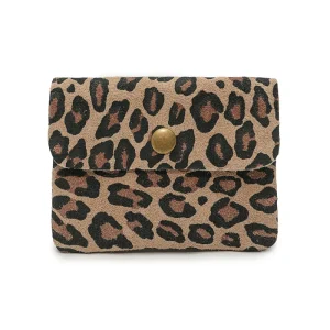 Sac Porte-monnaie LUCE LEOPARD - Taupe