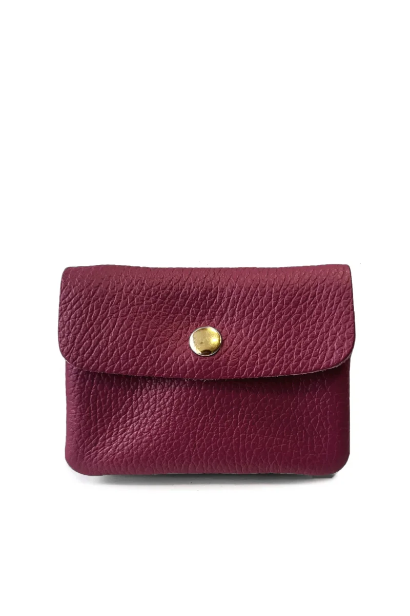 Sac Porte-monnaie LUCE GRAINÉ - Bordeaux – Image 2