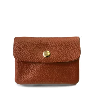 Sac Porte-monnaie LUCE GRAINÉ - Cognac