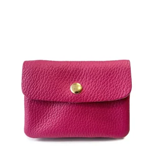 Sac Porte-monnaie LUCE GRAINÉ - Fuchsia