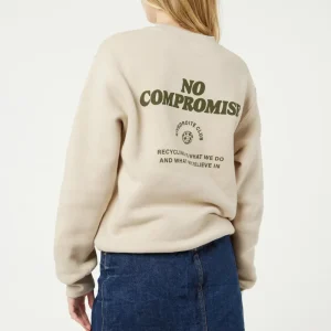 Belleville le sweat No Compromise - Coton recyclé Ecru