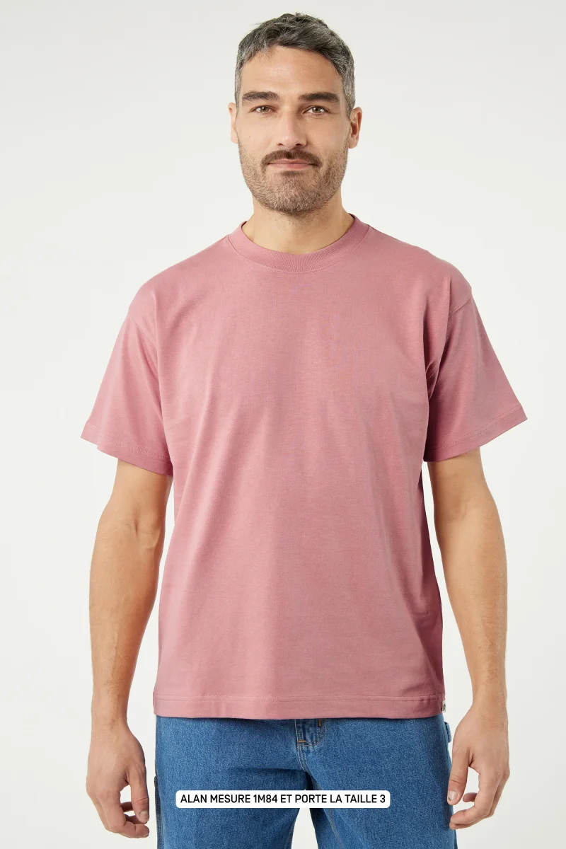 Pigalle le t-shirt Rivedroite Club - Coton recyclé Bois de Rose – Image 5