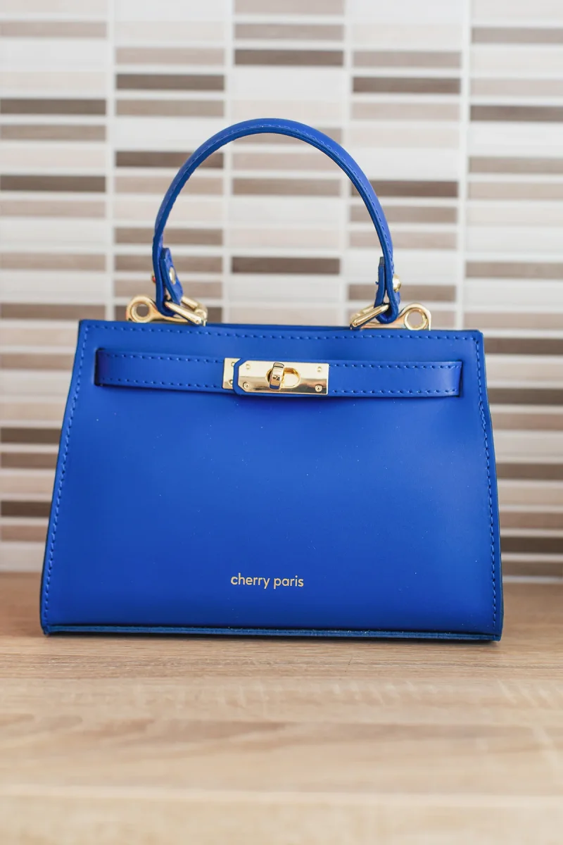 Sac à main CARMEN - Bleu roi – Image 4