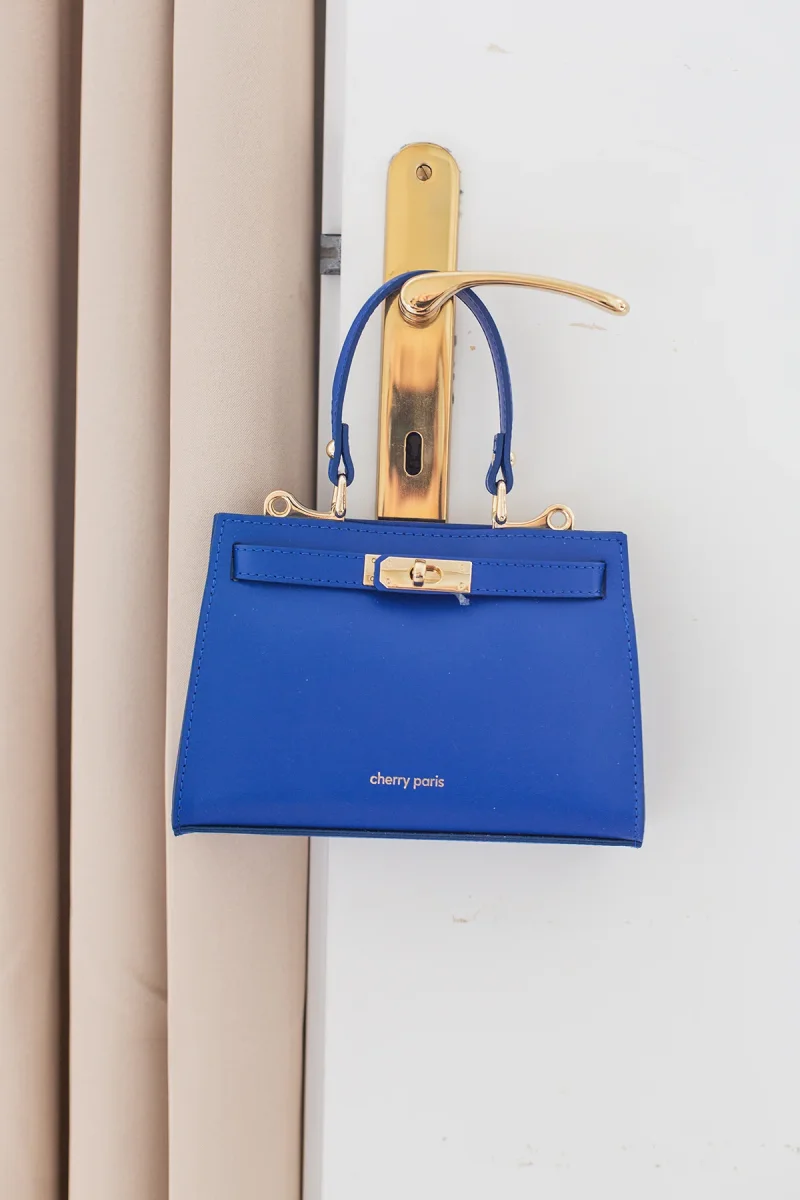 Sac à main CARMEN - Bleu roi – Image 5