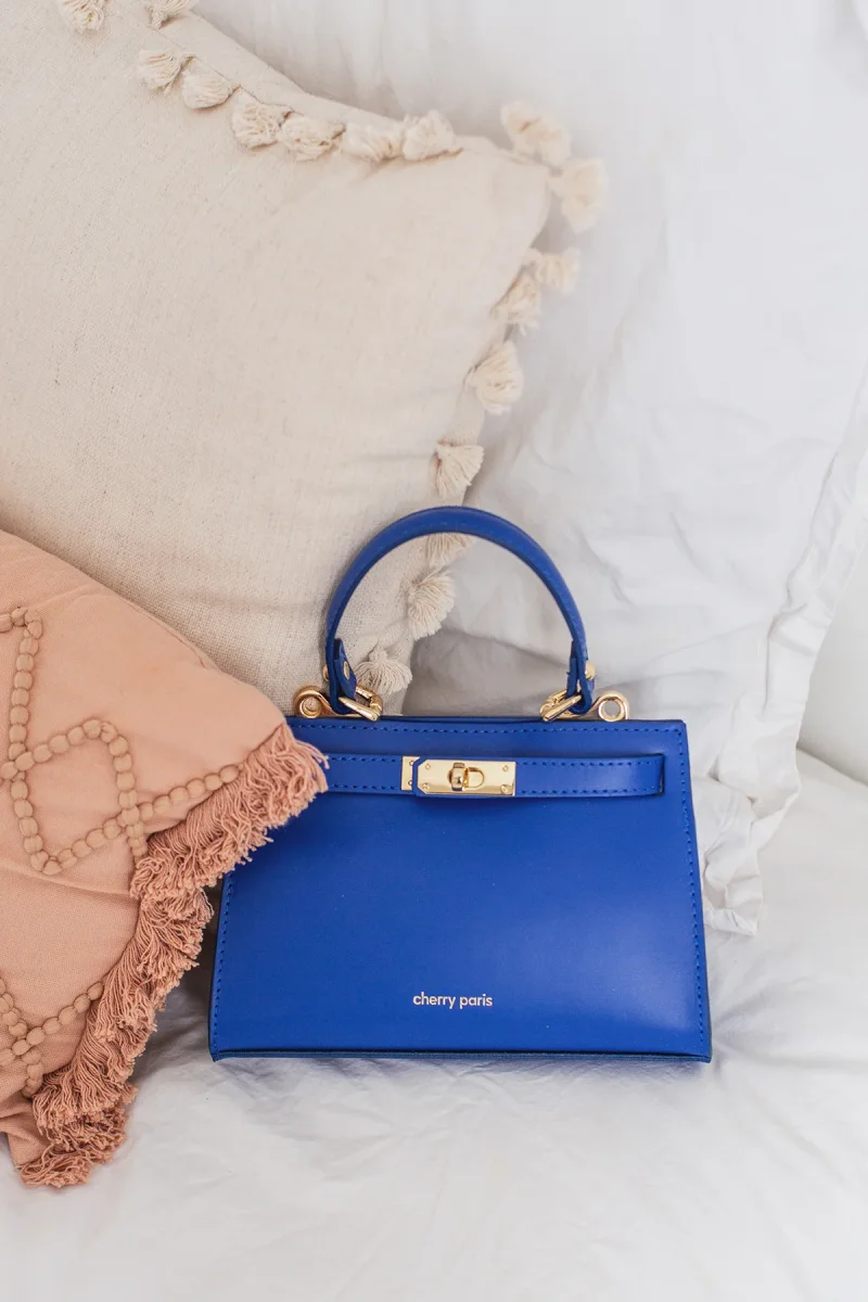 Sac à main CARMEN - Bleu roi – Image 6