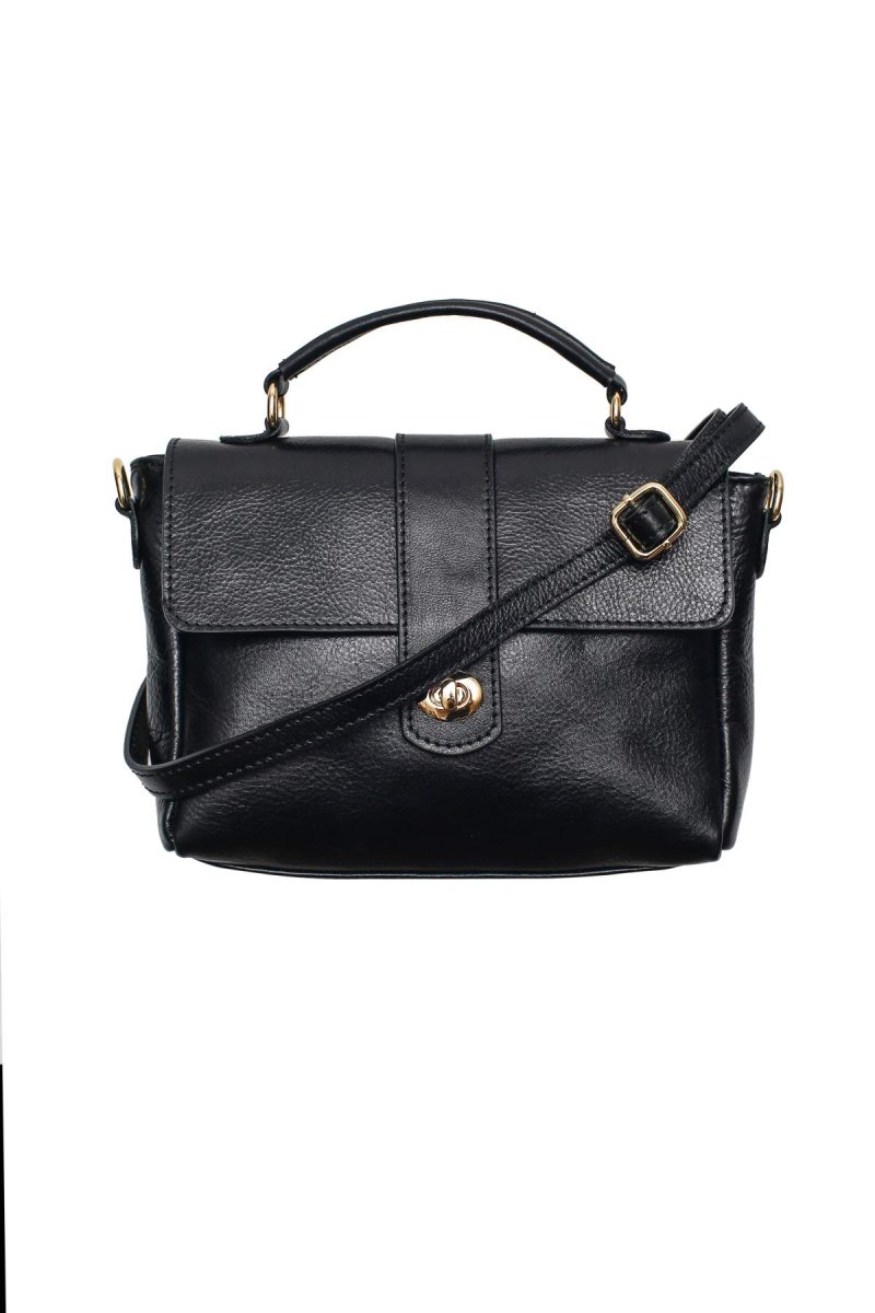 Sac à main cartable CECILIA - Noir – Image 5