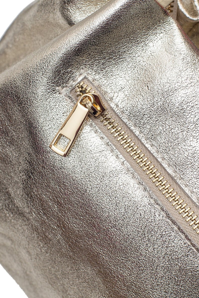 Sac à main CLELIA METAL - Doré – Image 8