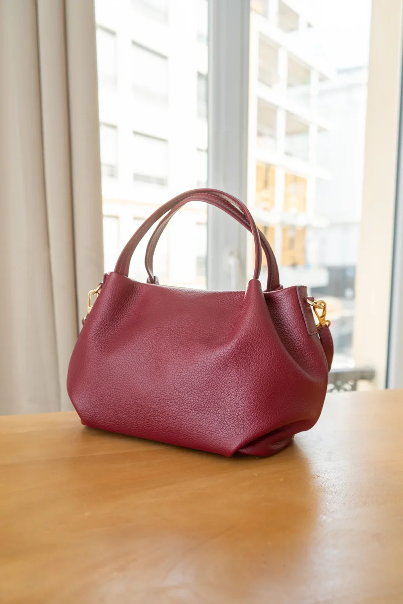 Sac à main CLELIA - Bordeaux – Image 5