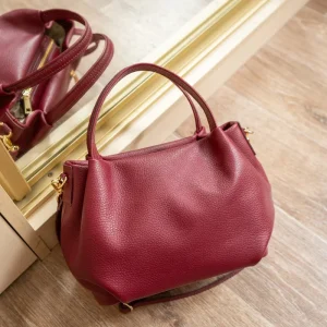 Sac à main CLELIA - Bordeaux