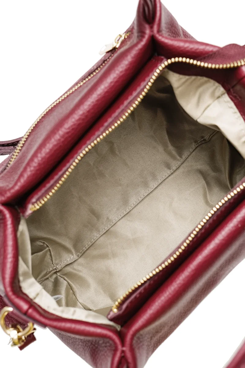 Sac à main CLELIA - Bordeaux – Image 9