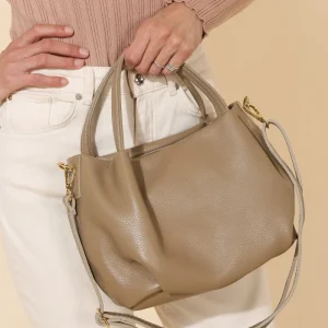 Sac à main CLELIA - Taupe