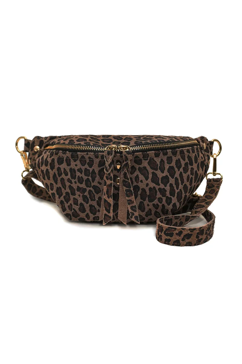 Sac NELLY LEOPARD - Marron – Image 5
