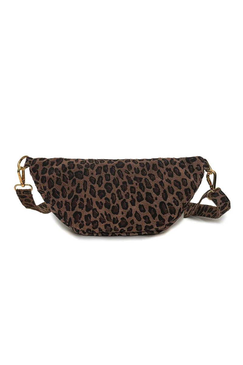 Sac NELLY LEOPARD - Marron – Image 7