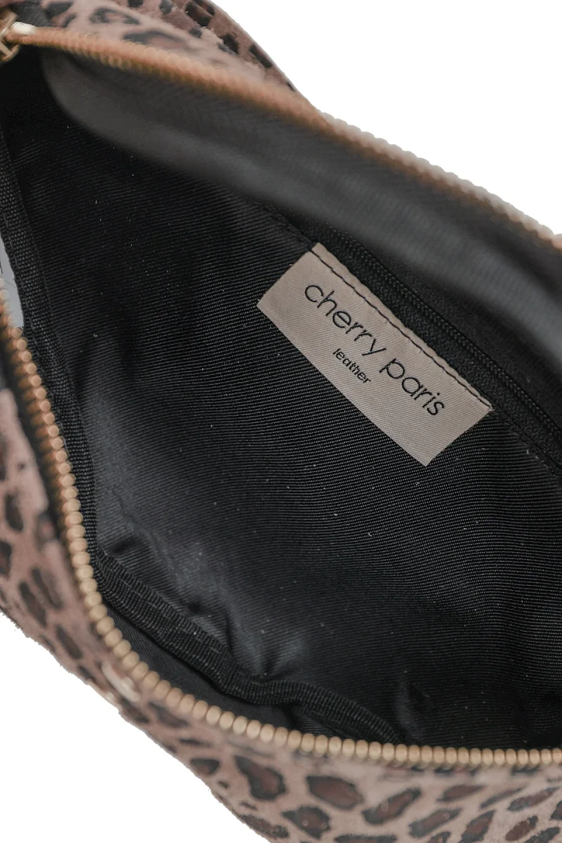 Sac NELLY LEOPARD - Marron – Image 9