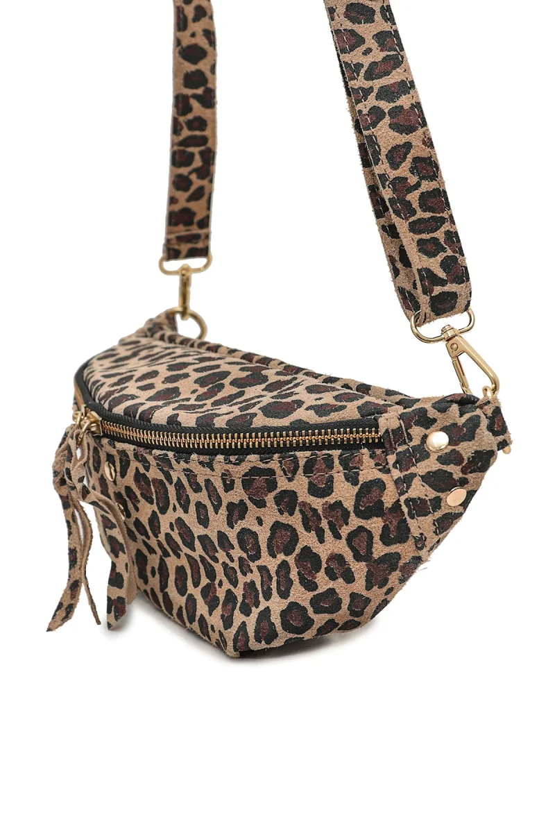 Sac NELLY LEOPARD - Taupe – Image 6