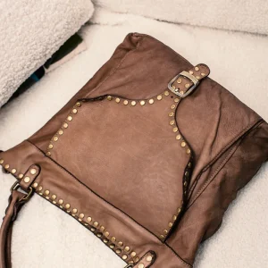 Sac vintage SANDRA - Taupe