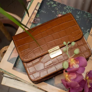 Sac MILENA CROCO - Camel