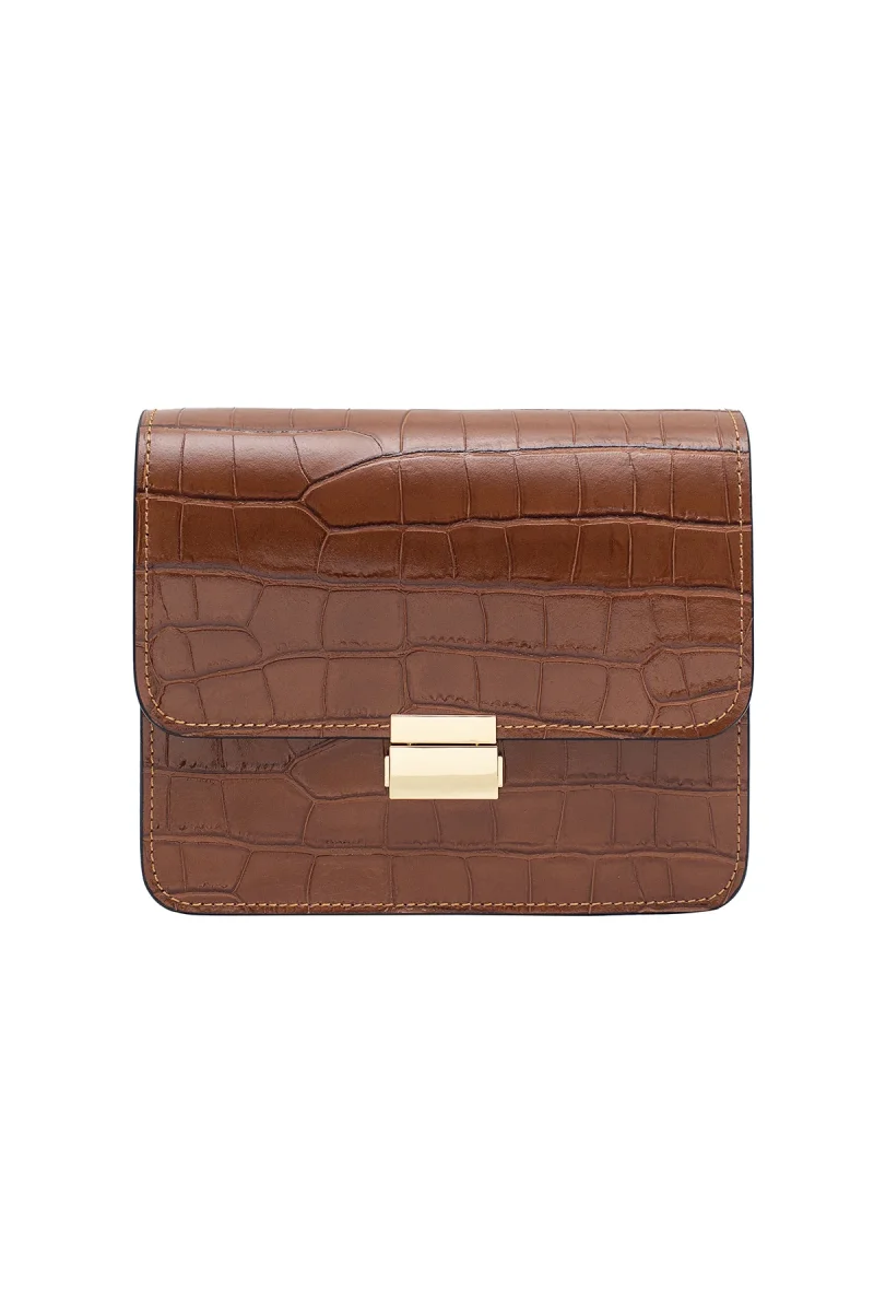 Sac MILENA CROCO - Camel – Image 6