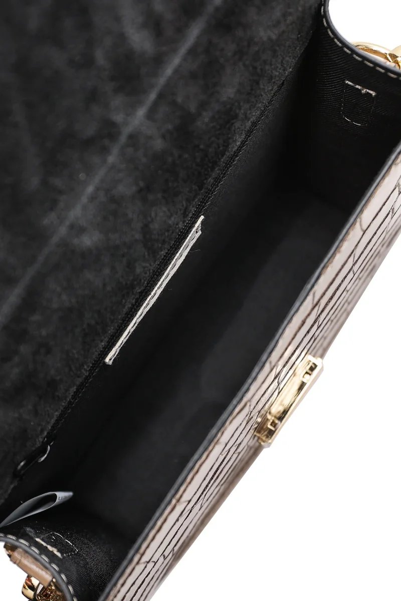 Sac MILENA CROCO - Taupe – Image 7